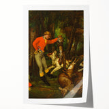 After the Hunt Realism Art Print - Gustave Courbet Classical Wall Decor
