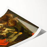 After the Hunt Realism Art Print - Gustave Courbet Classical Wall Decor