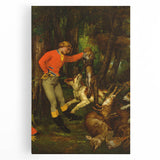 After the Hunt Realism Art Print - Gustave Courbet Classical Wall Decor