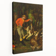 After the Hunt Realism Art Print - Gustave Courbet Classical Wall Decor