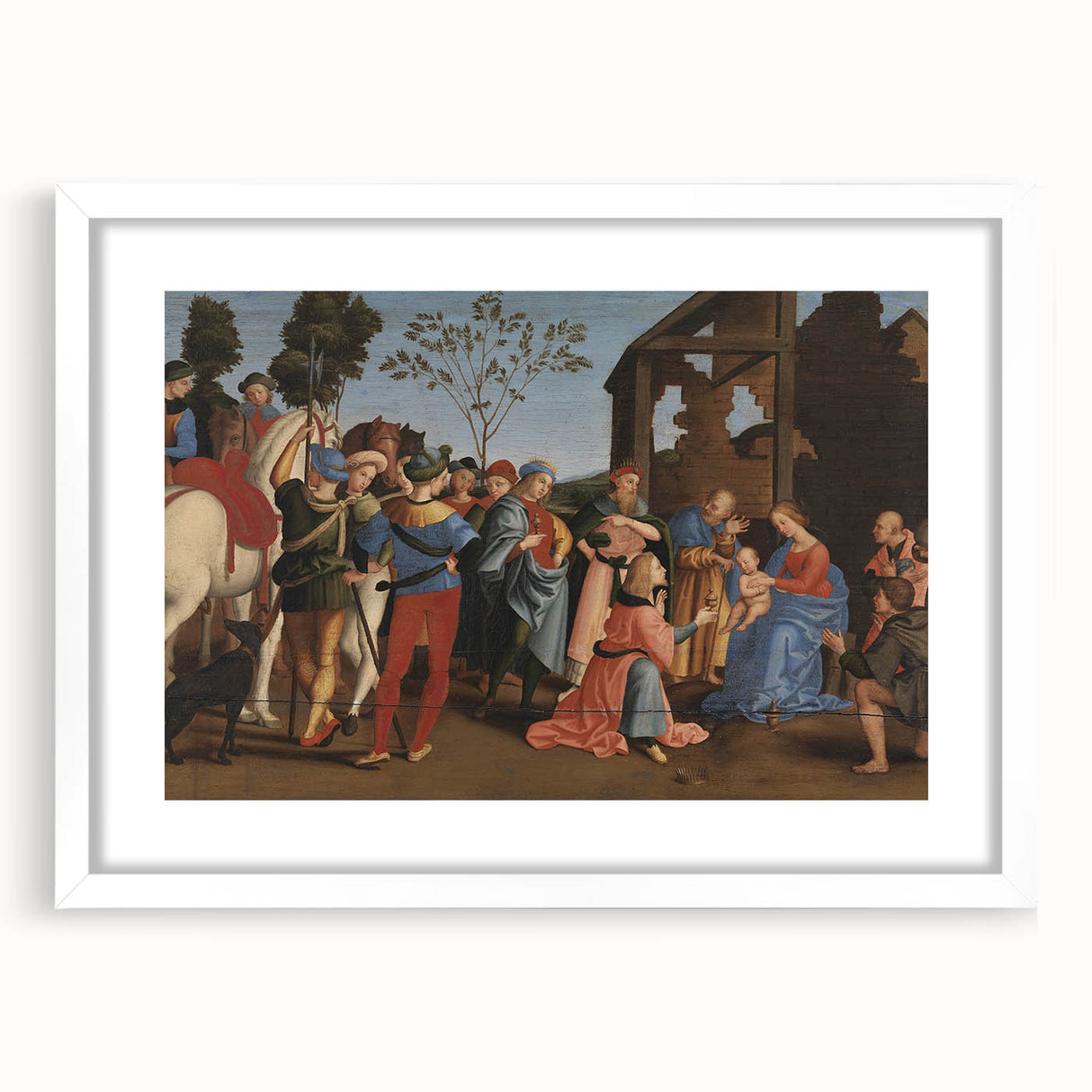 The Adoration of the Magi - Renaissance Art Prints for Classic Decor