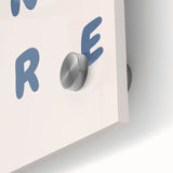 Adventure Wall Art – Inspirational Typography Print for Boys' Room