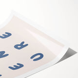 Adventure Wall Art – Inspirational Typography Print for Boys' Room