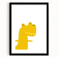 Minimalist Dinosaur Nursery Wall Art - Kids Room Art Prints