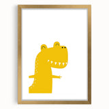 Minimalist Dinosaur Nursery Wall Art - Kids Room Art Prints