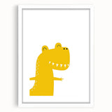 Minimalist Dinosaur Nursery Wall Art - Kids Room Art Prints