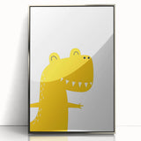 Minimalist Dinosaur Nursery Wall Art - Kids Room Art Prints