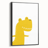 Minimalist Dinosaur Nursery Wall Art - Kids Room Art Prints