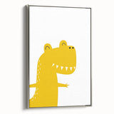 Minimalist Dinosaur Nursery Wall Art - Kids Room Art Prints