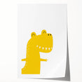 Minimalist Dinosaur Nursery Wall Art - Kids Room Art Prints