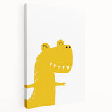 Minimalist Dinosaur Nursery Wall Art - Kids Room Art Prints