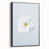 Black and white framed canvas featuring a vintage landscape painting, ideal for bedroom wall decor.