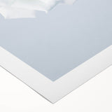 Art deco poster featuring a spring theme in pastel shades on rolled canvas, suitable for dining room wall art.