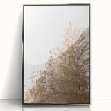 Mid-century modernist art poster featuring geometric shapes in pastel colors on acrylic, ideal for nursery wall art.