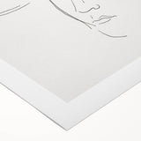Modern Wall Art: Minimalist Sketch of Women - Elegant Line Drawing