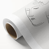 Modern Wall Art: Minimalist Sketch of Women - Elegant Line Drawing