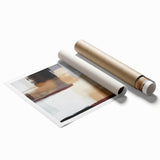 Abstract wall art print featuring dynamic strokes in vibrant colors, emphasizing modern design aesthetics. Ideal for enhancing contemporary home decor.