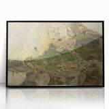 Modern Wall Art - Abstract Ocean Waves | Contemporary Art Print