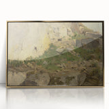 Modern Wall Art - Abstract Ocean Waves | Contemporary Art Print