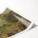 Modern Wall Art - Abstract Ocean Waves | Contemporary Art Print