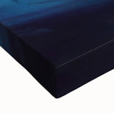 Close-up of abstract strokes wall art on stretched canvas, showcasing vibrant colors and intricate textures, ideal for modern home decor. Perfect for art enthusiasts.