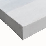 Close-up of abstract strokes wall art on stretched canvas, showcasing vibrant colors and dynamic brushwork, perfect for modern home decor.