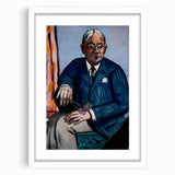 Modern Wall Art: Portrait of Ludwig Berger - Bold Abstract Expression