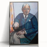 Modern Wall Art: Portrait of Ludwig Berger - Bold Abstract Expression