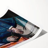 Modern Wall Art: Portrait of Ludwig Berger - Bold Abstract Expression