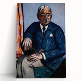 Modern Wall Art: Portrait of Ludwig Berger - Bold Abstract Expression