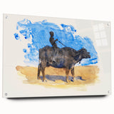 Modern Wall Art - Elegant Minimalist Waves | Contemporary Art Print