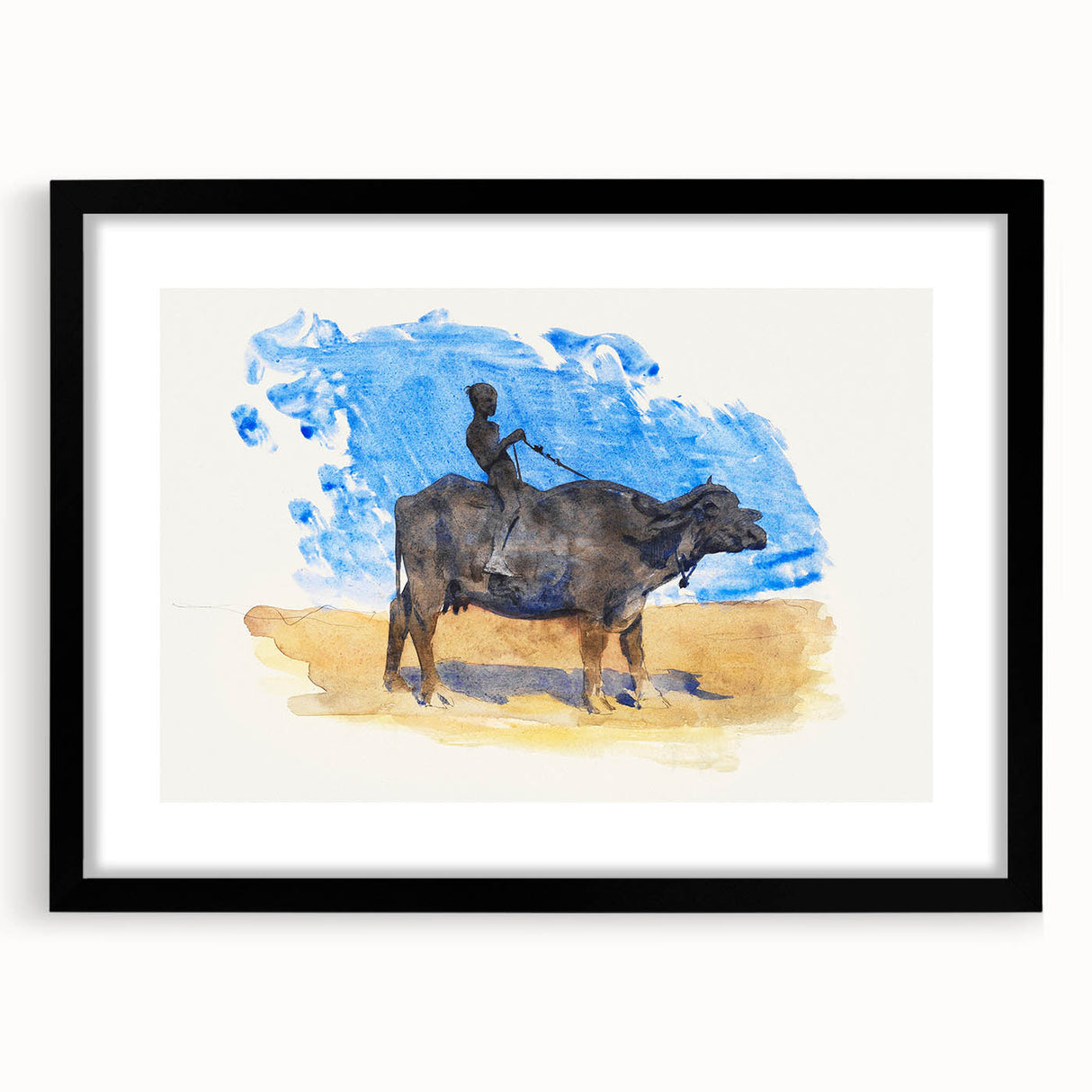 Modern Wall Art - Elegant Minimalist Waves | Contemporary Art Print