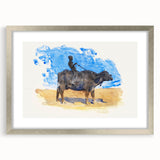 Modern Wall Art - Elegant Minimalist Waves | Contemporary Art Print