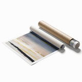 Abstract strokes wall art print showcasing vibrant colors and dynamic patterns, perfect for modern home decor. Packaged in a durable tube for safe delivery.