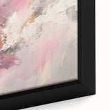 Close-up of abstract strokes wall art on framed canvas, showcasing vibrant colors and dynamic patterns, perfect for modern home decor. Ideal for art enthusiasts.