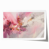 Abstract strokes wall art print showcasing vibrant colors and dynamic shapes, ideal for modern decor. Rolled for easy shipping and display versatility.