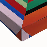 Vibrant Geometric Bedroom Wall Art - Multicolor Abstract Print