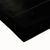 Modern Dining Area Art Pieces - Black & White Geometric Canvas