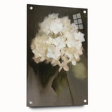Elegant Hydrangea Bloom - Framed Wall Art for Living Room