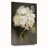 Elegant Hydrangea Bloom - Framed Wall Art for Living Room