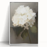 Elegant Hydrangea Bloom - Framed Wall Art for Living Room