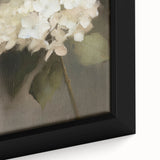 Elegant Hydrangea Bloom - Framed Wall Art for Living Room