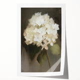 Elegant Hydrangea Bloom - Framed Wall Art for Living Room