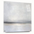 Minimalist Office Wall Art - Modern Gray Abstract Canvas Print