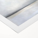 Minimalist Office Wall Art - Modern Gray Abstract Canvas Print