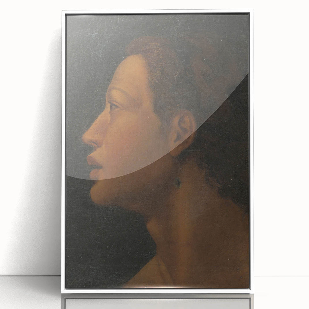 Neoclassical Art Print - Profile Study from Three Graces Teaching Cupid
