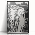 Expressionist Art: Female Nude by Ernst Ludwig Kirchner Print