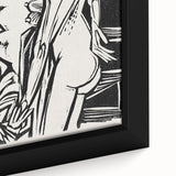 Expressionist Art: Female Nude by Ernst Ludwig Kirchner Print