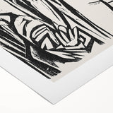 Expressionist Art: Female Nude by Ernst Ludwig Kirchner Print