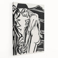 Expressionist Art: Female Nude by Ernst Ludwig Kirchner Print